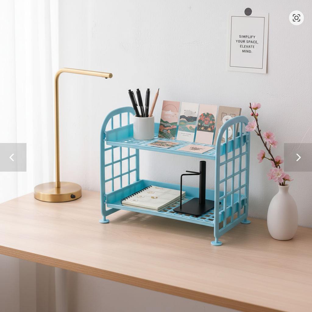 Kumo | Modular Desk Shelf - Cream