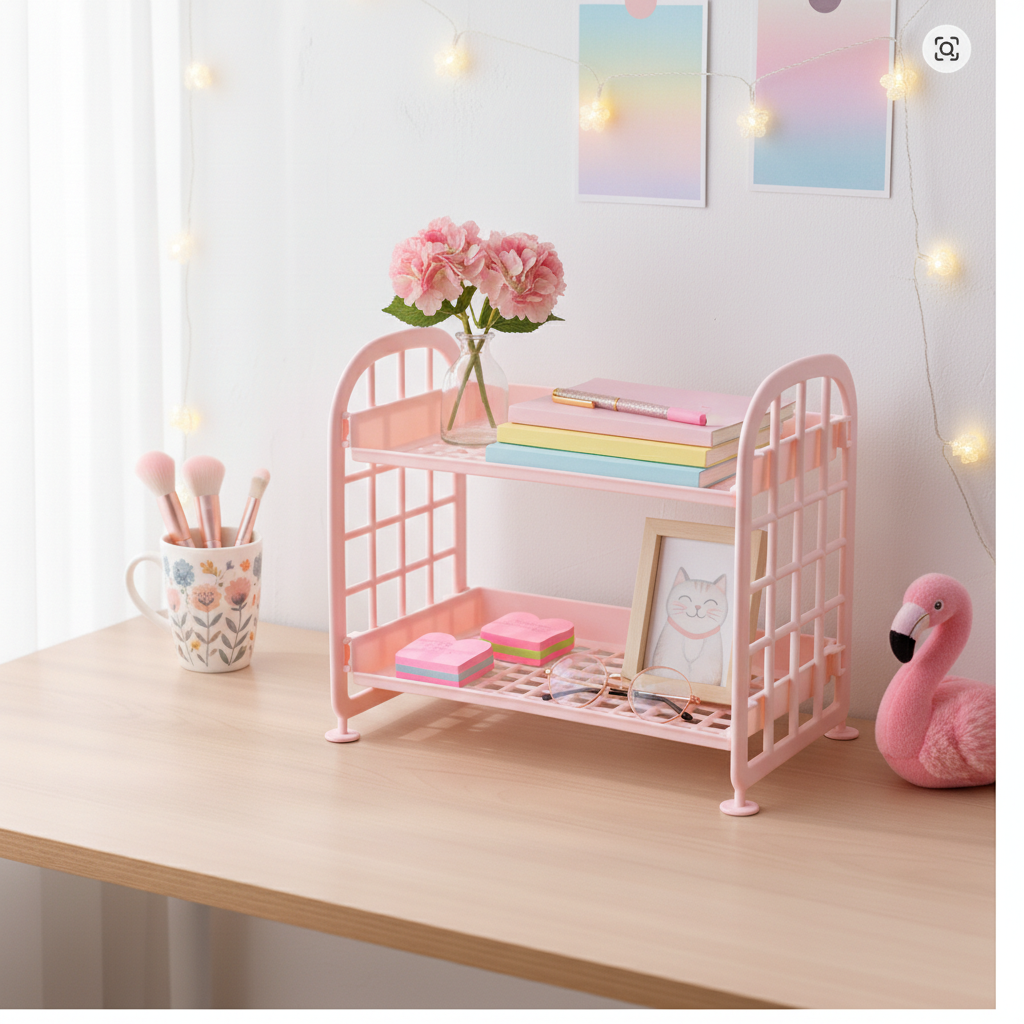 Kumo | Modular Desk Shelf - Cream