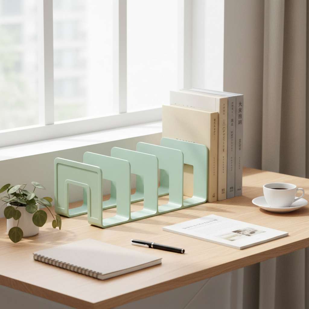 Moku | Aesthetic Book Stand – Cream