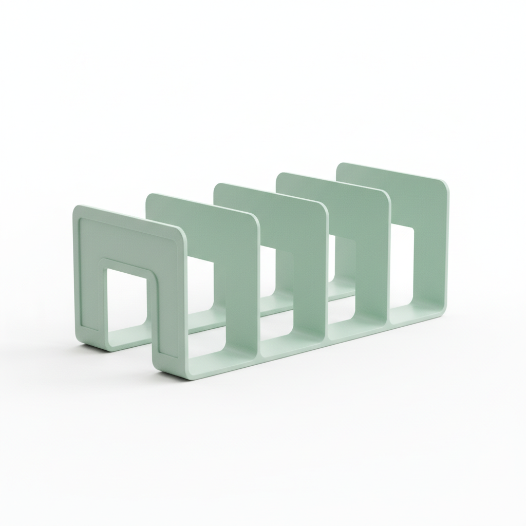 Moku | Aesthetic Book Stand – Cream