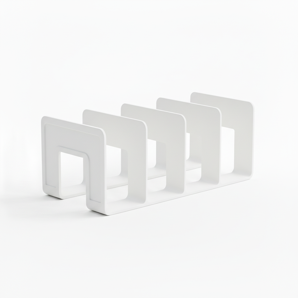 Moku | Aesthetic Book Stand – Cream